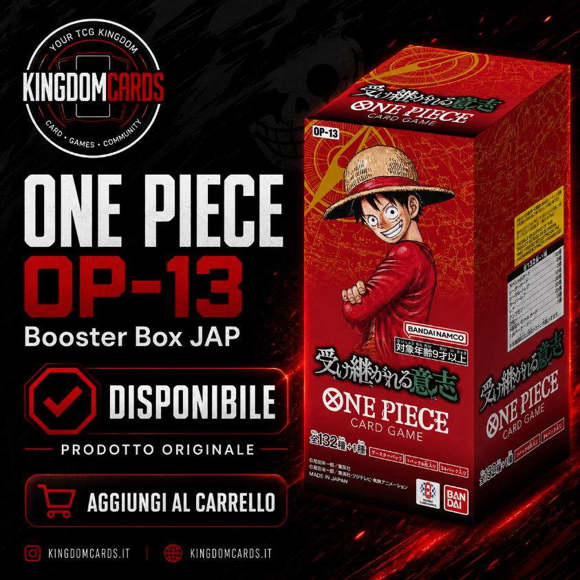 One Piece Card Game OP-13 Booster Box JAP