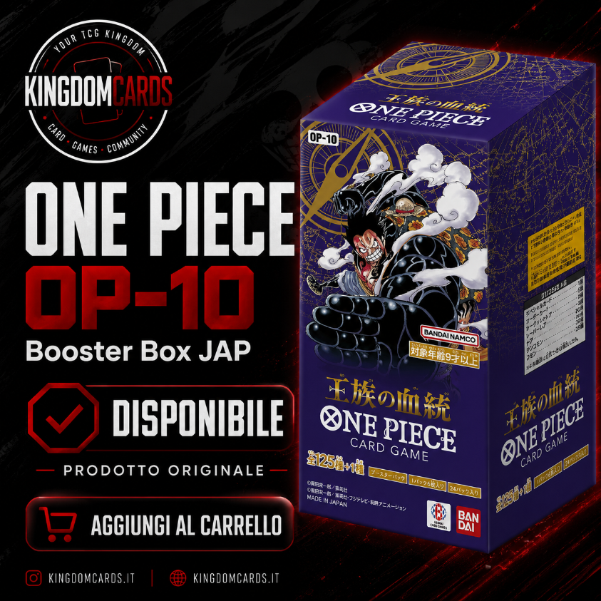 One Piece Card Game OP-10 Booster Box JAP